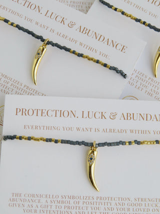 Evil Eye Cornicello Bracelet - Protection