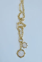 Load image into Gallery viewer, Sanxenxo Charm Holder Mixed Link Necklace - Clicker Clasp