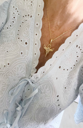 Sent From Heaven - Phoenix Angel Necklace