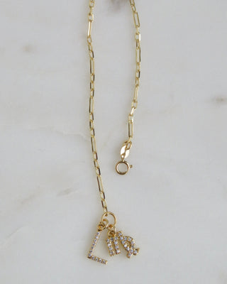 Personalized Diamond Zodiac Bracelet