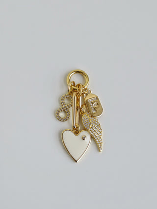 Personalized Infinite Love & Divine Guidance Charm Cluster
