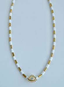 Stella Enamel Necklace