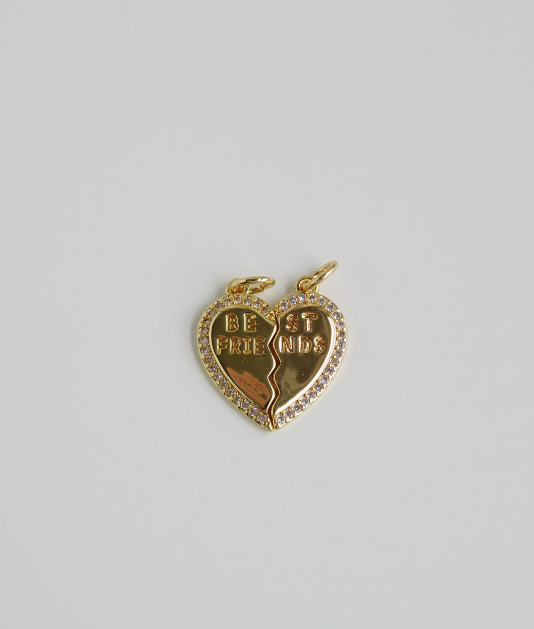 Best Friend Heart Pendant