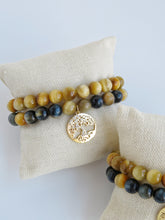 Load image into Gallery viewer, Gabby’s Wonderful World Bracelet - Tiger’s Eye Tree of Life