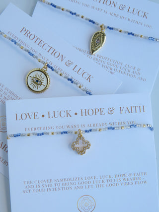 Symbolic Shimmer - Beaded Bracelets