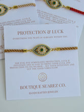 Load image into Gallery viewer, Beatrice Florette Evil Eye Bracelet - Protection &amp; Luck