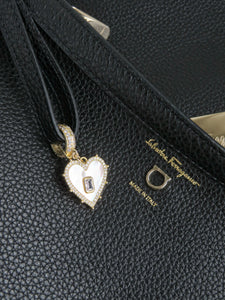 Perla Heart Handbag Charm