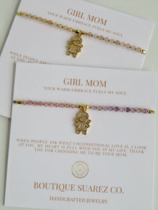 Kira Girl Mom Bracelet - Girl Mom