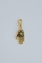 Load image into Gallery viewer, Hamsa Evil Eye Pendant-