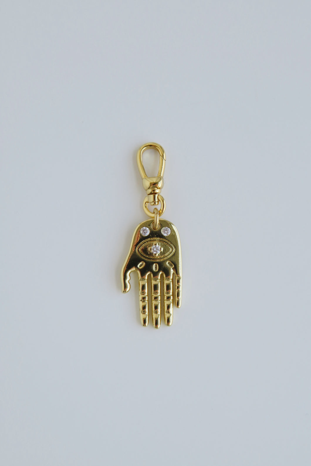 Hamsa Evil Eye Pendant-