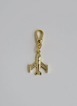 Airplane Pendant on Clasp