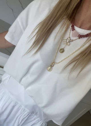 Kismet Beaded Heart Necklace