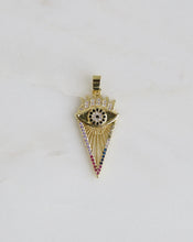Load image into Gallery viewer, Triangular Eye Pendant