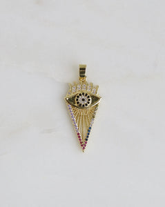 Triangular Eye Pendant