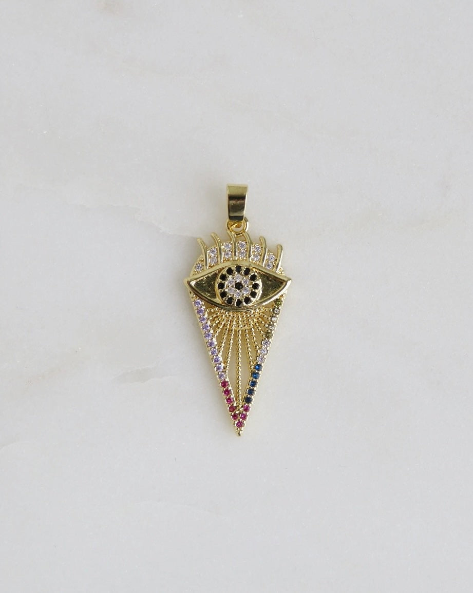 Triangular Eye Pendant