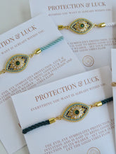 Load image into Gallery viewer, Beatrice Florette Evil Eye Bracelet - Protection &amp; Luck