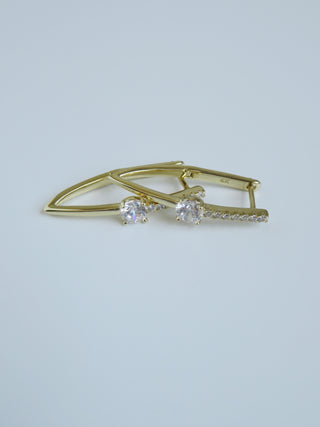 Karolina Diamond Hoops