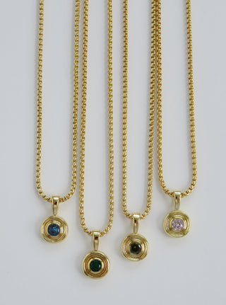 Birthstone Pendant Necklace