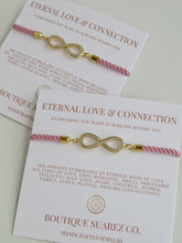 Load image into Gallery viewer, Beatrice Small Infinity Bracelet - Eternal Love &amp; Connection