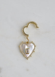 Perla Heart Handbag Charm