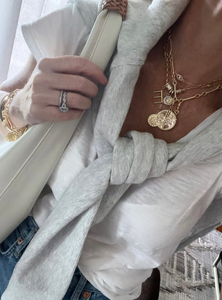 Gracie Link Necklace - add charms