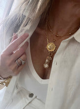 Load image into Gallery viewer, Eternal Love Medallion Necklace - 14k Gold Plated