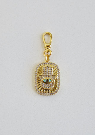 Hamsa - Hand of God Charm on Swivel Clasp