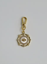 Load image into Gallery viewer, Celestial Evil Eye Perla Charm with Swivel Clasp