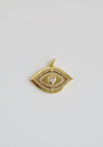 Elegant Evil Eye Pendant