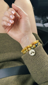 Gabby’s Wonderful World Bracelet - Tiger’s Eye Tree of Life