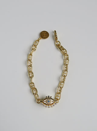 Soteria Gold Evil Eye Bracelet