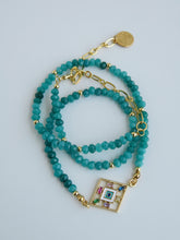 Load image into Gallery viewer, Lucky Charm - Evil Eye Wrap Bracelet - Necklace