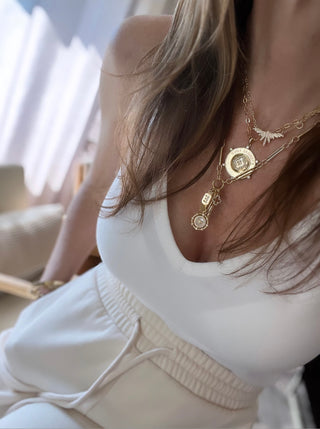 Soul Connection - Eternal Love Medallion Necklace
