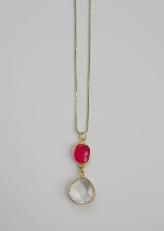 Pink and Clear Quartz Crystal Collection