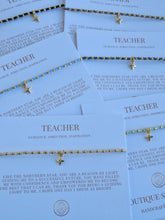 Load image into Gallery viewer, Ashlyn Teacher Bracelet - Guidance, Direction &amp; Inspiration