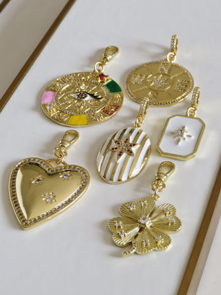 Big Love Celestial Heart Pendant on Swivel Clasp