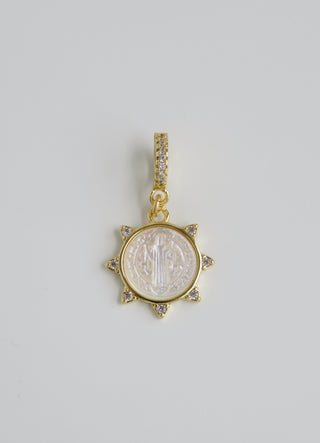 Perla Charms on Diamond Clasp