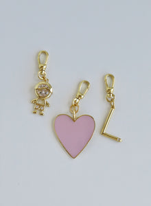 Boy & Girl Charm with Clasp