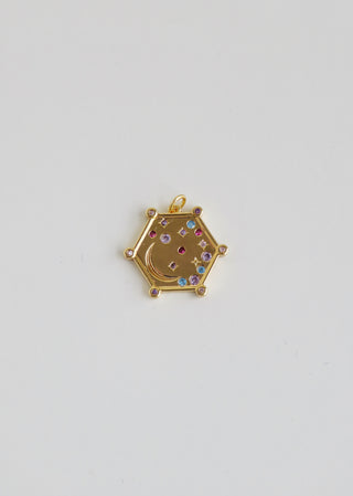 Celestial Hexagon Pendant