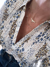 Load image into Gallery viewer, Diamond Clover Necklace