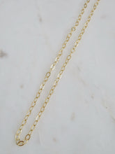 Load image into Gallery viewer, Flat Cable Chain Link 23G - “Add a Charm Cluster Necklace”