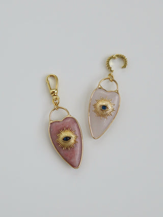 Galina Crystal Evil Eye Heart Sun Charm