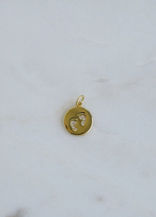 Baby Footprints Charm