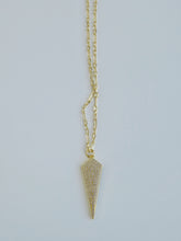Load image into Gallery viewer, Diamond Arrowhead Necklace