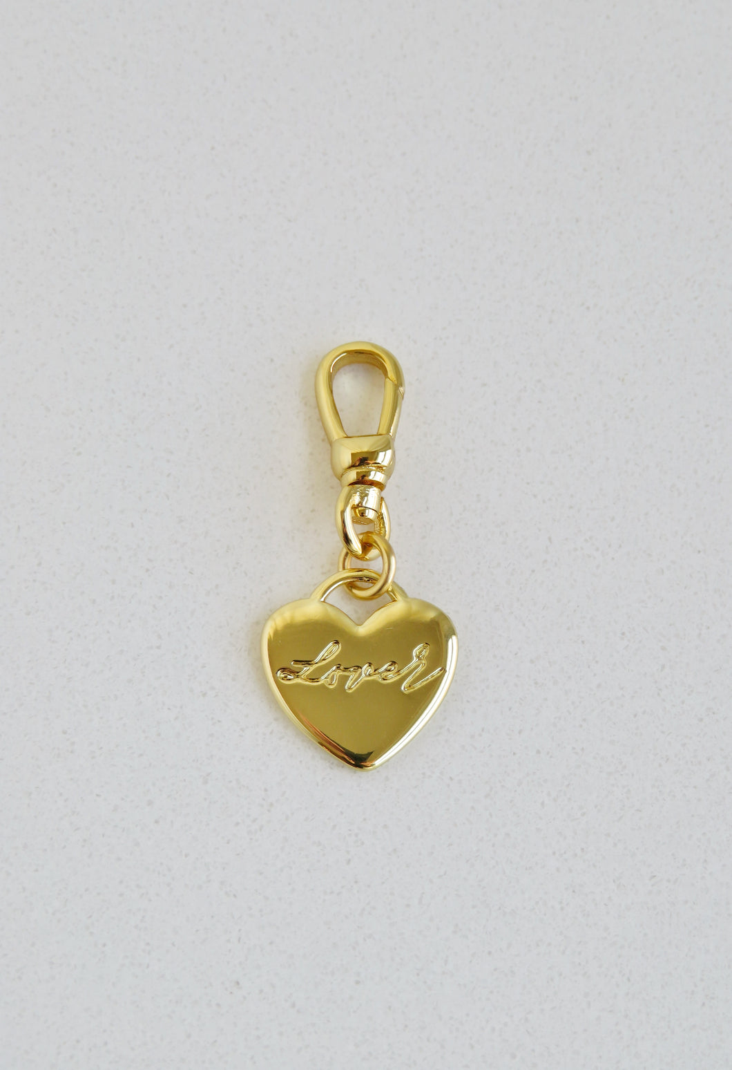 Lover Charm with Swivel Clasp
