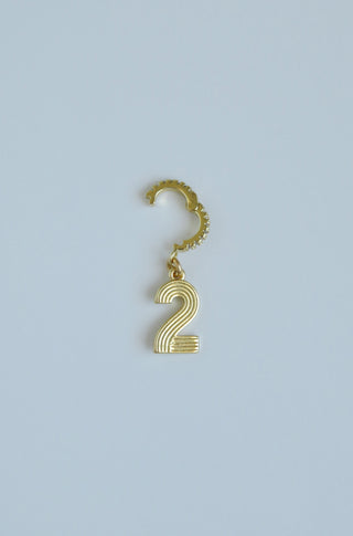 Number Vibes Charm with Diamond Clasp