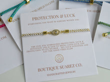 Load image into Gallery viewer, Alina Evil Eye Bracelet - Luck &amp; Protection