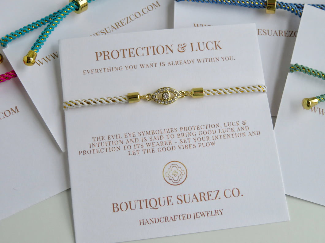 Alina Evil Eye Bracelet - Luck & Protection