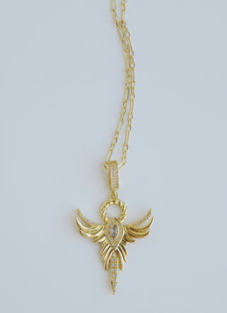 Sent From Heaven - Phoenix Angel Necklace