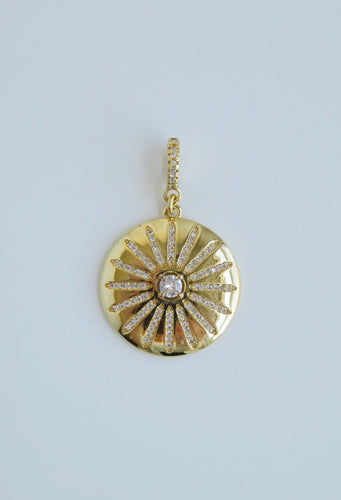 Luminous Pendant on Diamond Hinged Clasp